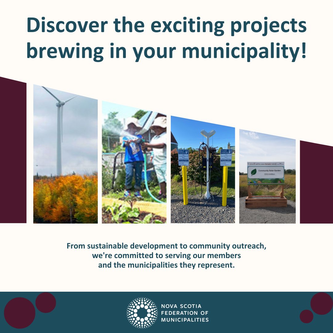 nsfedmuni's tweet photo. Empowering Communities: Municipal Initiatives
Discover the exciting projects brewing in your municipality! From sustainable development to community outreach, we're committed to serving our members and the municipalities they represent.
#EmpowerCommunities #NSFM #LocalProgress https://t.co/msiikzZu7E