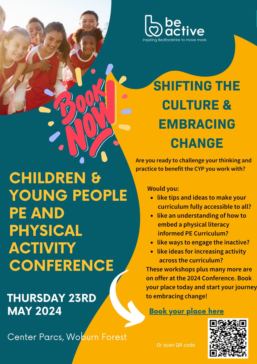 CYP CONFERENCE EARLY BIRD BOOKING RATE closes today at midnight - book your space now if you haven't already done so! <a href="/BeActiveBeds/">Be Active Beds</a> 
beactivebeds.co.uk/children-and-y…