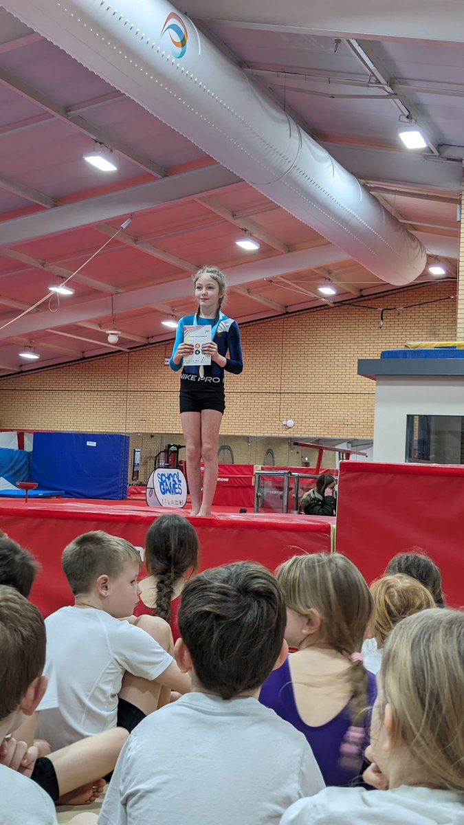 Fantastic effort for the gymnastics competition 2nd place for our year 5 individual 🤸🏼‍♀️ <a href="/marti/">Márti</a>