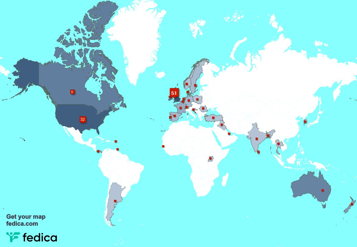 Special thank you to my 2 new followers from New Zealand last week. fedica.com/!RuthaSymes