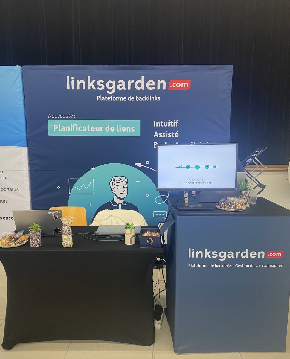 Découvrez la nouveauté de Linksgarden au SEO By Night ! 🚀

Adeline, Mélodie Emmanuel et Jacky vous accueillent toute la journée sur notre stand pour vous expliquer l'ensemble de nos services

À très vite et bon salon à tous ! #seobynight