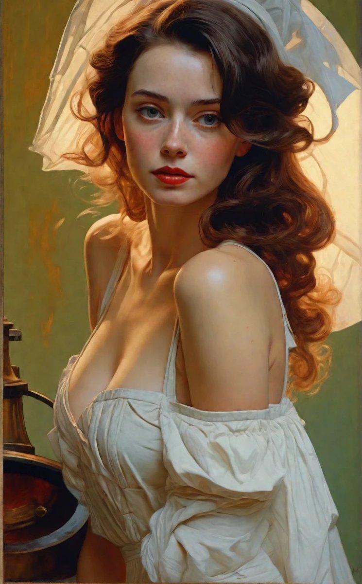senonesiste's tweet photo. GM people!

#SDXL | #Aigirl | #redhead | #aiartcommunity https://t.co/H8x4YwVmmL