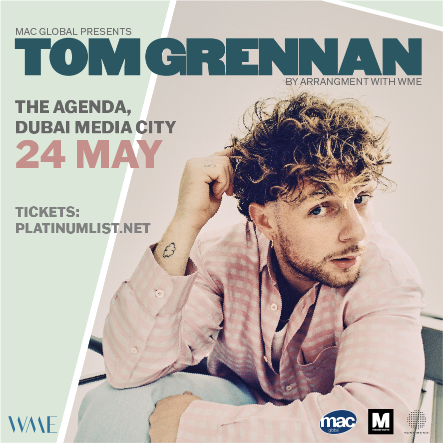 Dubai! 🇦🇪 Come to my show at The Agenda on May 24th. Do not miss this, tickets are on sale now. 🎟️ bit.ly/TomGrennanDXB