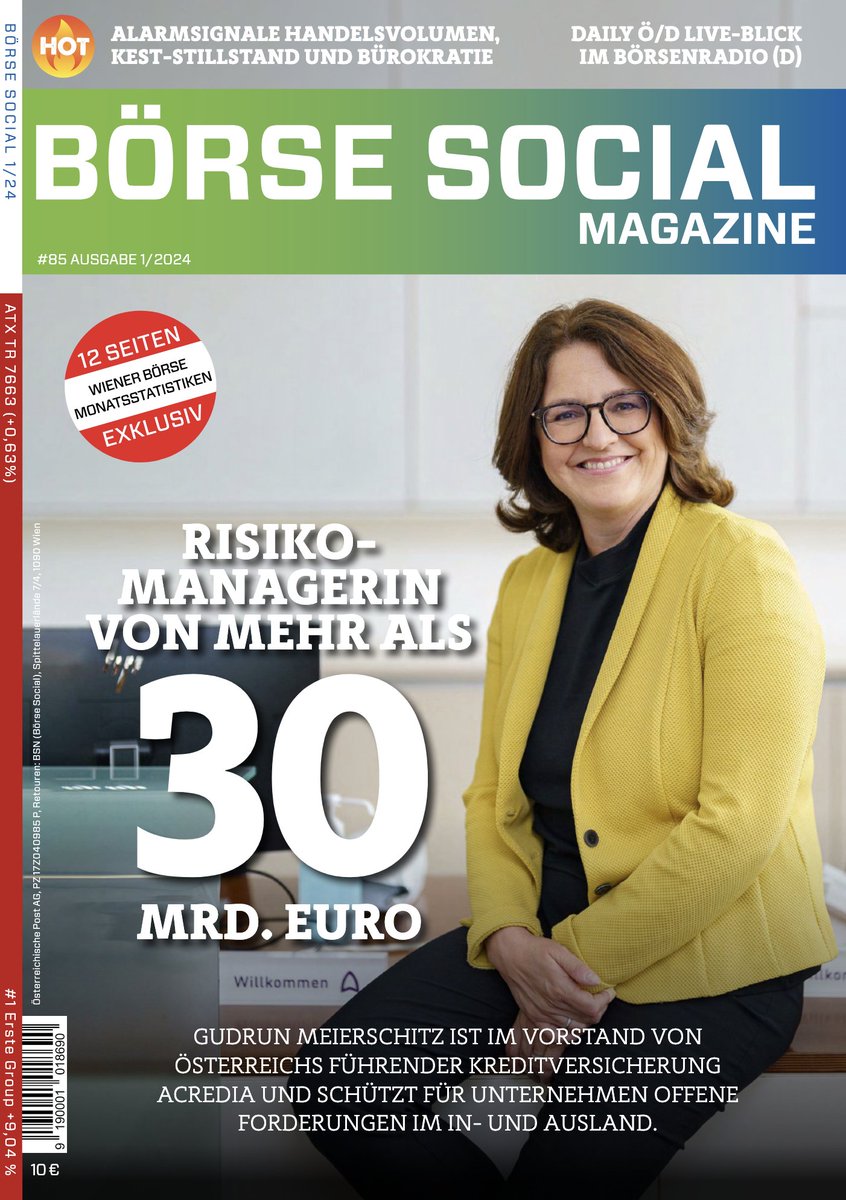 com_unit_inside's tweet photo. Um finanzielle Risiken besser einschätzen zu können, greifen Unternehmen auf #Kreditversicherungen zurück. Österreichs Marktführer ist @Acredia_Kredit Versicherung. Im Börse Social Magazin erklärt Gudrun Meierschitz, worauf es ankommt. #clientstory #risken https://t.co/yLPTVVetbl https://t.co/tbd1O4OIuD
