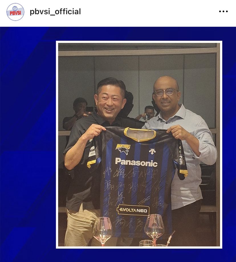 meinbokeol's tweet photo. National Volleyball Federation of Indonesia posted abt Panasonic Panthers🫣 waiting for the exciting announcement!! https://t.co/EeMQTwiAoo