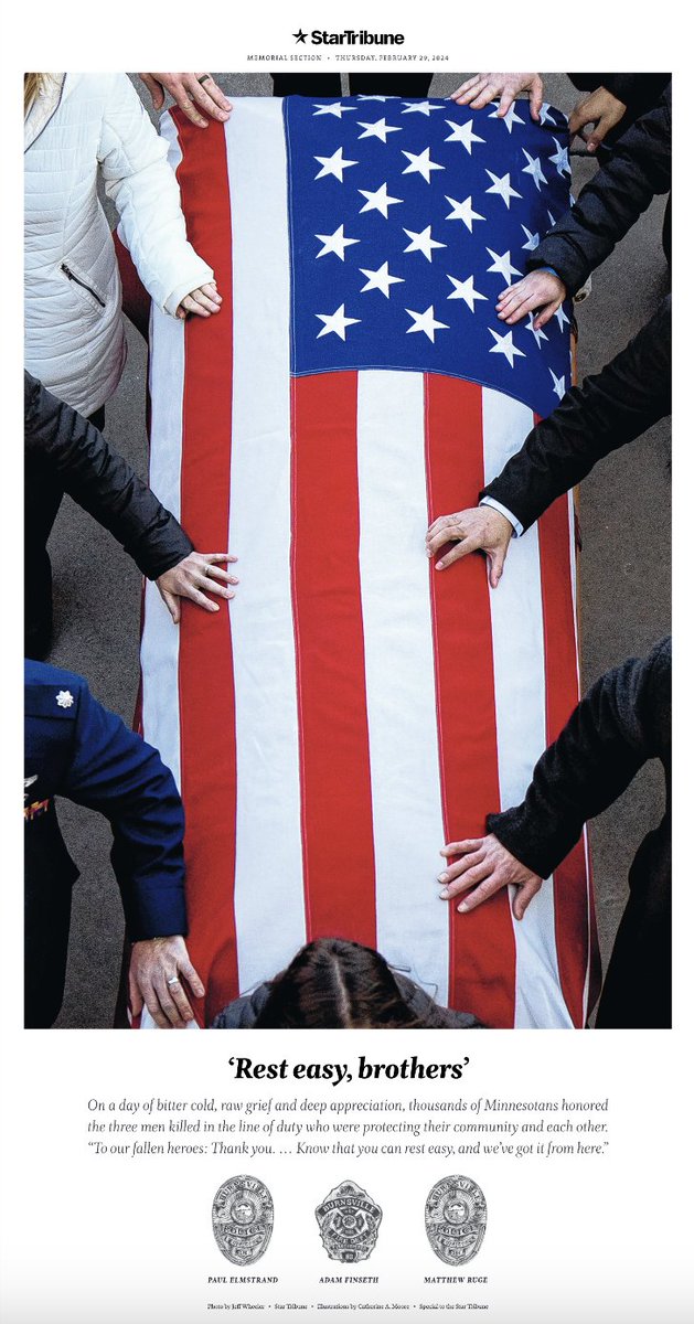 Steve Grove (@grove) on Twitter photo Today's <a href="/StarTribune/">The Minnesota Star Tribune</a> includes a special section on the Burnsville shootings & memorial. 💙 bit.ly/3UWvU3u Today's <a href="/StarTribune/">The Minnesota Star Tribune</a> includes a special section on the Burnsville shootings & memorial. 💙 bit.ly/3UWvU3u