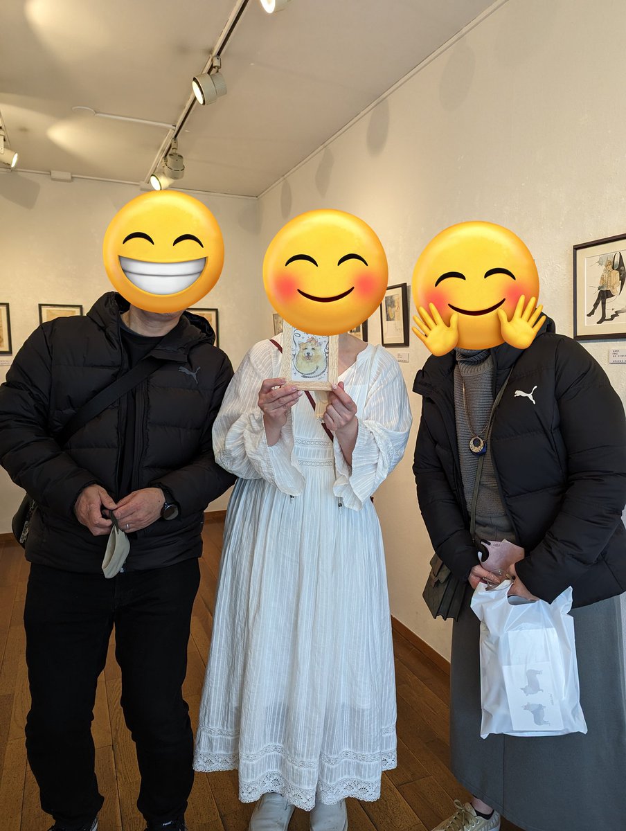 KtmtMaySanto's tweet photo. #askichi さんの個展に行かせていただきました😁
素敵な絵ばかりで癒やされました☺
Mayくんのイラストを描いていただいたお礼もできて良かったです✨
ありがとうございました🙇 https://t.co/W4usryPuoT