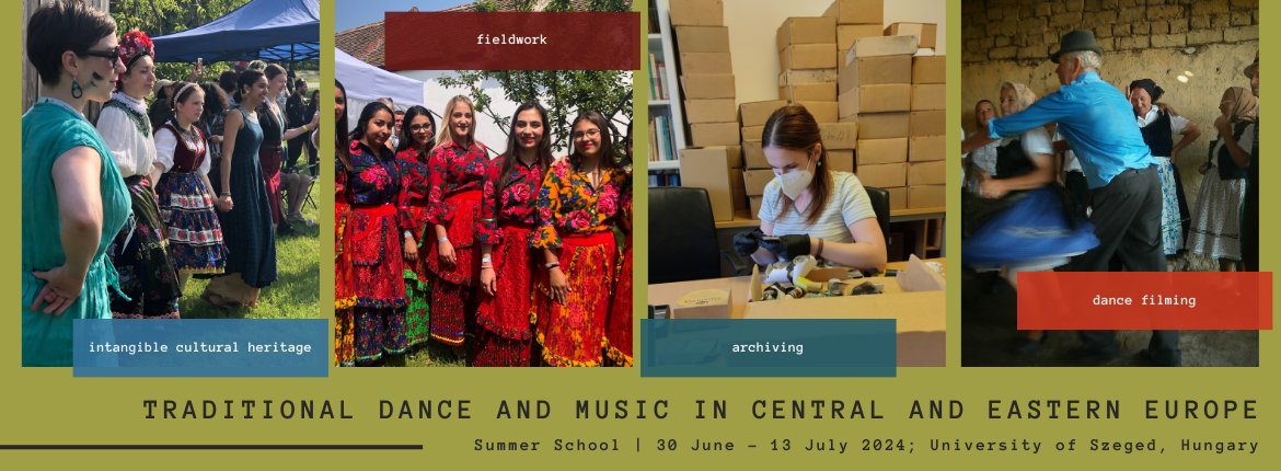 Traditional Dance & Music in Central and Eastern Europe – Summer School between June 30 and July 13 2024 🌞

More information on the summer school available in our article 👇
u-szeged.hu/news-and-event…

#StudyinSzeged #SzegedSummerSchool #UniversityofSzeged #SZTE #SZTEinternational