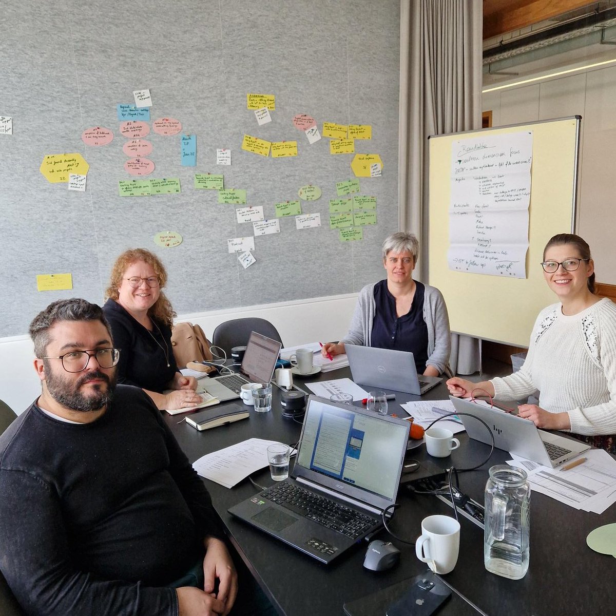 Planning and strategising for 2024 & beyond: EMBRACE's project management met to organise upcoming activites and events. We're excited for the field research results & analyis within the consortium and with stakeholders coming up this year! @concentris_EU @BerghofFnd @Uni_WUE