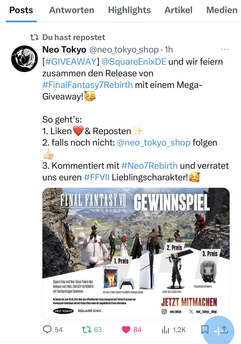 Franny82243245's tweet image. #Neo7Rebirth Tifa 😁✊🏻