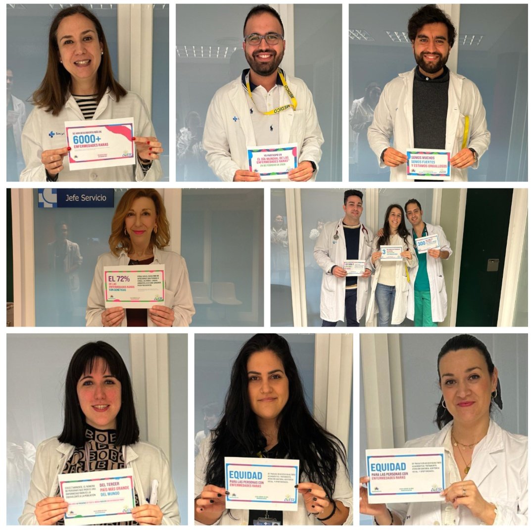Hoy es el #RareDiseaseDay2024

👉Hay más de 300M personas afectas por alguna enfermedad minoritaria en el mundo

🌟En @reumaleon nos unimos para dar más visibilidad y atención  a los pacientes con enfermedades reumáticas minoritarias

#RareButNotAlone