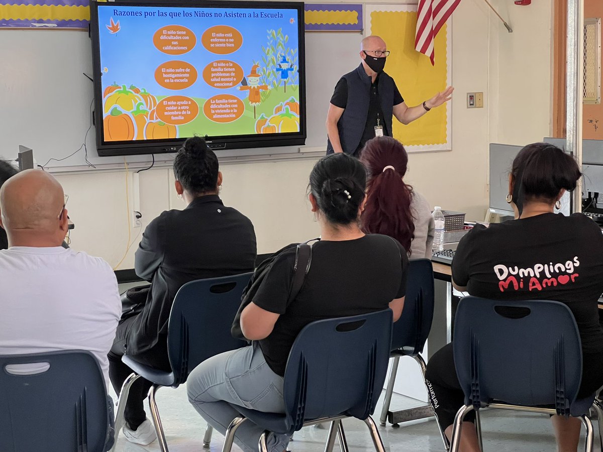 Led by our wonderful MHC Mr. Velez, our parents learn some more about the Importance of #SchoolAttendance! @MDCPS_MHS @iAttend_MDCPS @MDCPSCentral @MsSwainCRO @SuptDotres