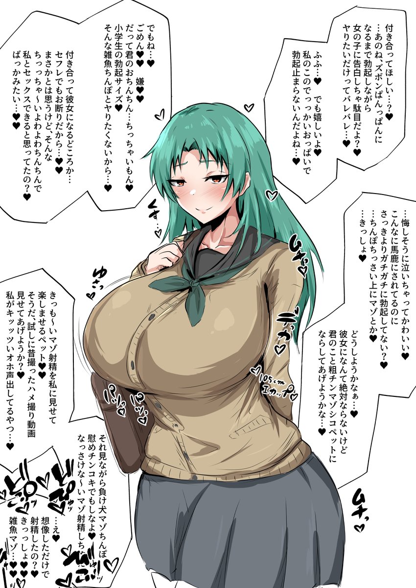 #今月描いた絵を晒そう
ほぼマゾ💢💢💢 