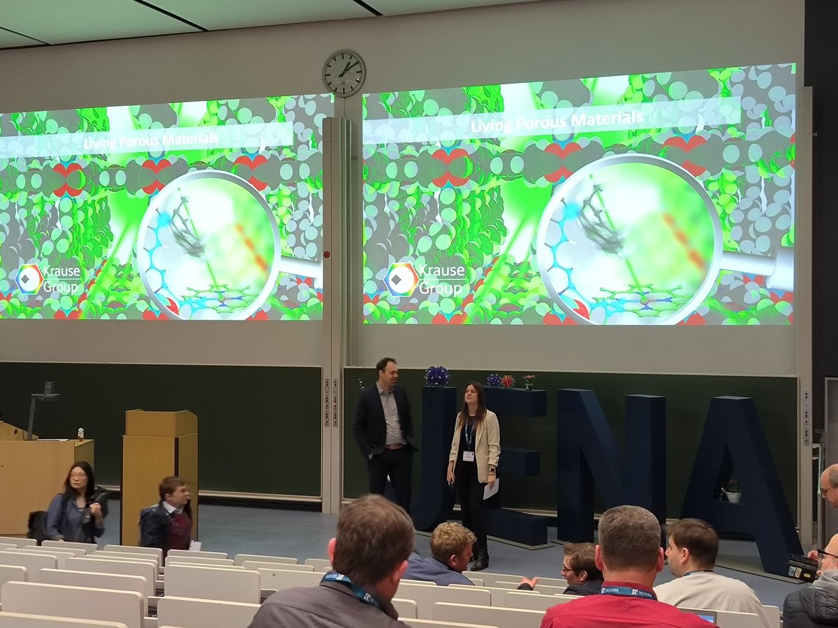 DZT35 Jena (@dzt35) on Twitter photo Living Porous Materials - A plenary lecture by @SimonKrause39. After <a href="/DesireeLeistens/">Desiree Leistenschneider</a> introduced our speaker, Simon started his blockbuster movie. Amazing talk! Living Porous Materials - A plenary lecture by @SimonKrause39. After <a href="/DesireeLeistens/">Desiree Leistenschneider</a> introduced our speaker, Simon started his blockbuster movie. Amazing talk!