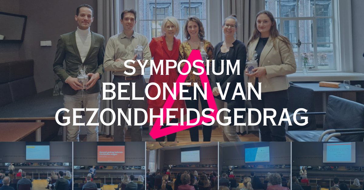 Ontdek de cruciale rol van beloningen bij het bevorderen van gezond gedrag! Tijdens het symposium "Belonen van gezondheidsgedrag: perspectieven uit beleid en wetenschap" deelden experts inzichten en praktische toepassingen. Lees meer: tinyurl.com/4p6f99wk #gezondheid #belonen