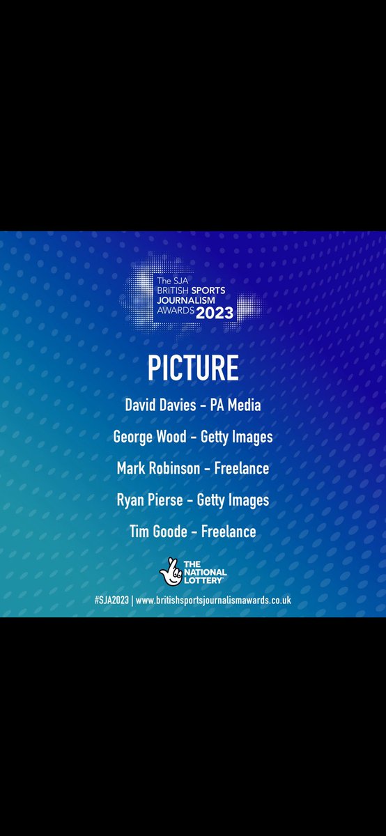 Alex Livesey (@liveseyalex) on Twitter photo Honoured to once again be shortlisted at the SJA British Sports Journalism Awards, this time in the Sports Picture of the Year category. Looking forward to the awards night on 25th March, many thanks to <a href="/SportSJA/">Sports Journalists</a> and <a href="/CanonUKandIE/">Canon UK and Ireland</a> for their continued support to the industry Honoured to once again be shortlisted at the SJA British Sports Journalism Awards, this time in the Sports Picture of the Year category. Looking forward to the awards night on 25th March, many thanks to <a href="/SportSJA/">Sports Journalists</a> and <a href="/CanonUKandIE/">Canon UK and Ireland</a> for their continued support to the industry