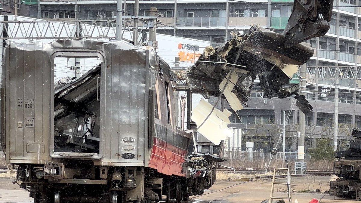 フルーティアふくしまが引退して解体されてしまった事から719系も