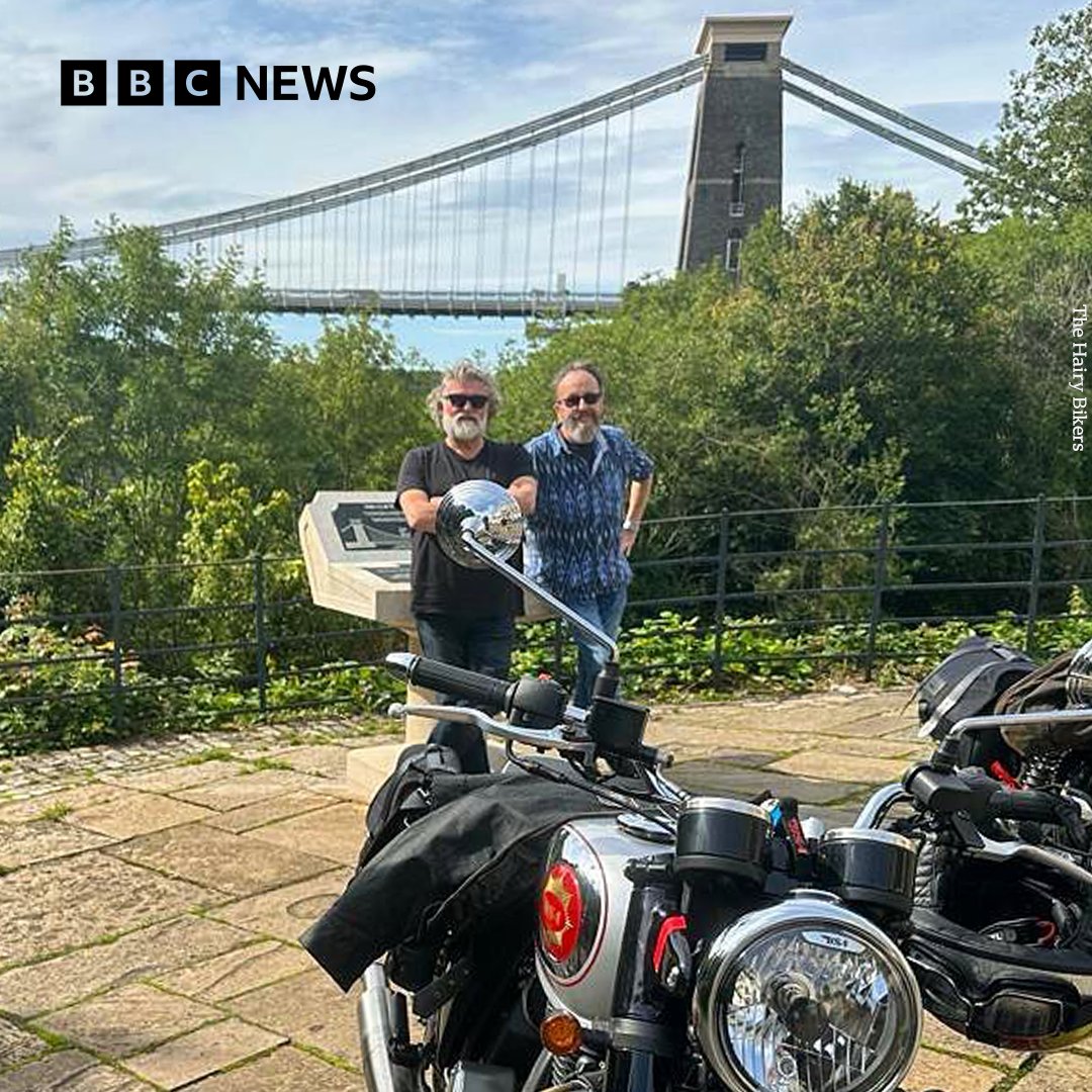 RIP Dave Myers ❤️ The Hairy Bikers star has died aged 66. Last year, they filmed in #Bristol - and you'll be able to see that series from 12 March ➡️ bbc.in/3Thhny7