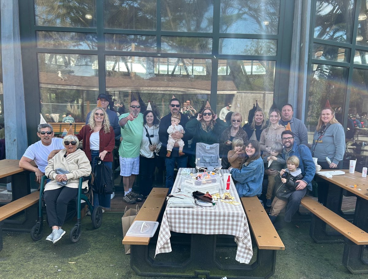 We were honored to be the venue for a very special 1st birthday celebration! Chapel from Monterey, we hope you come back every year with your wonderful family on your birthday. #sfzoo