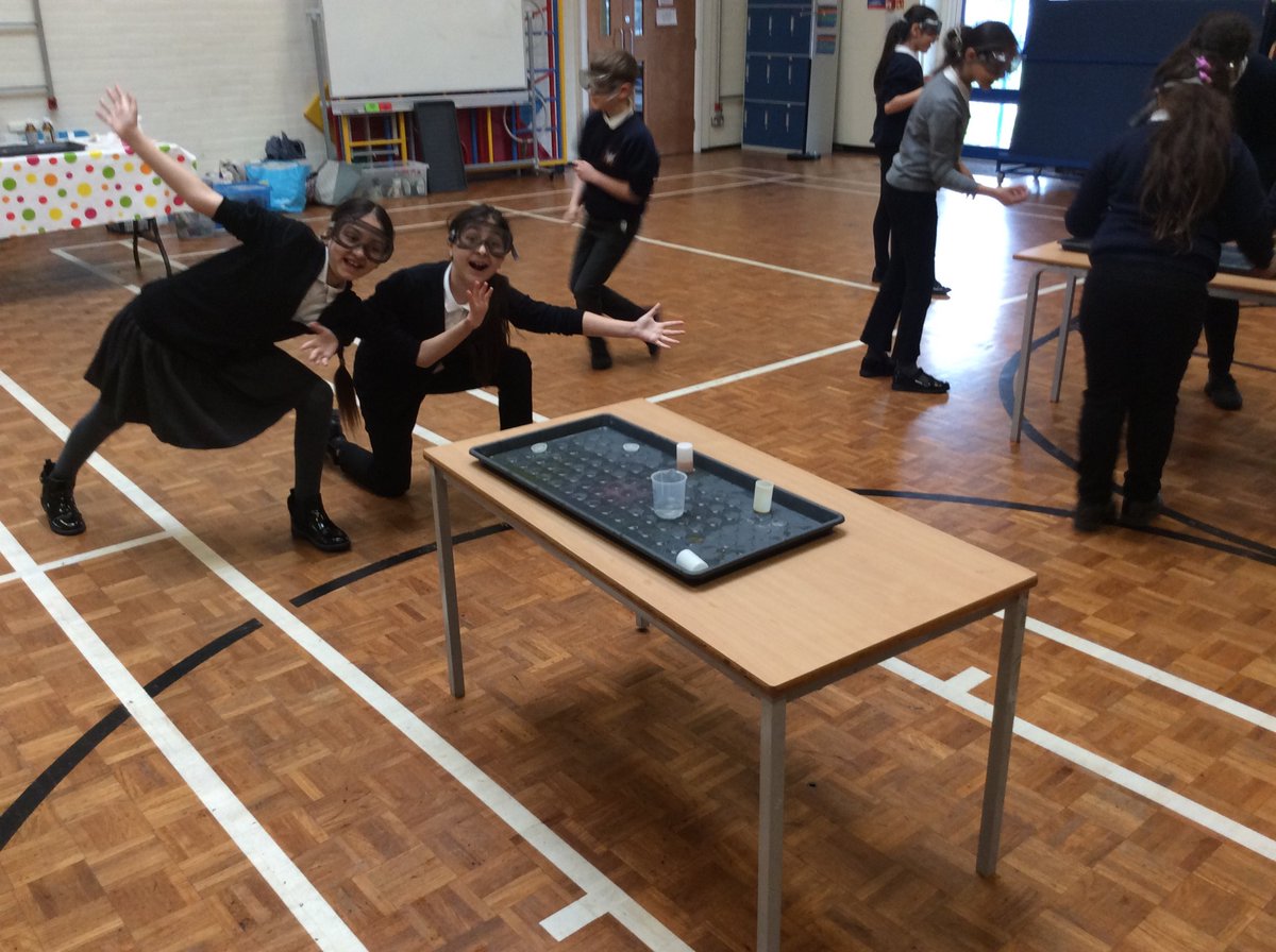 Year 5 students love science!
