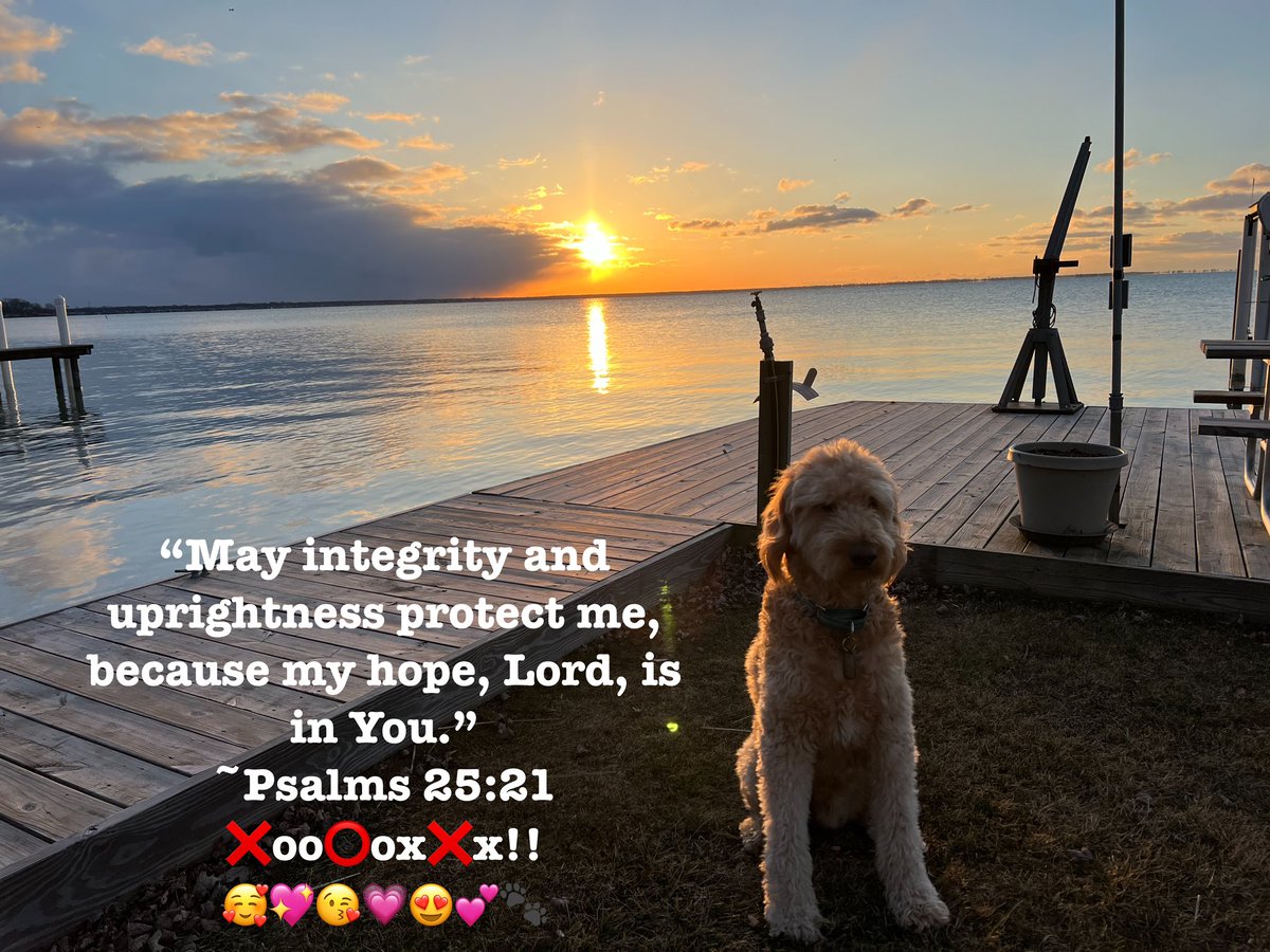 “May integrity and uprightness protect me, because my hope, Lord, is in You.” ~Psalms 25:21 ❌oo⭕️ox❌x!! 🥰💖😘💗😍💕🐾