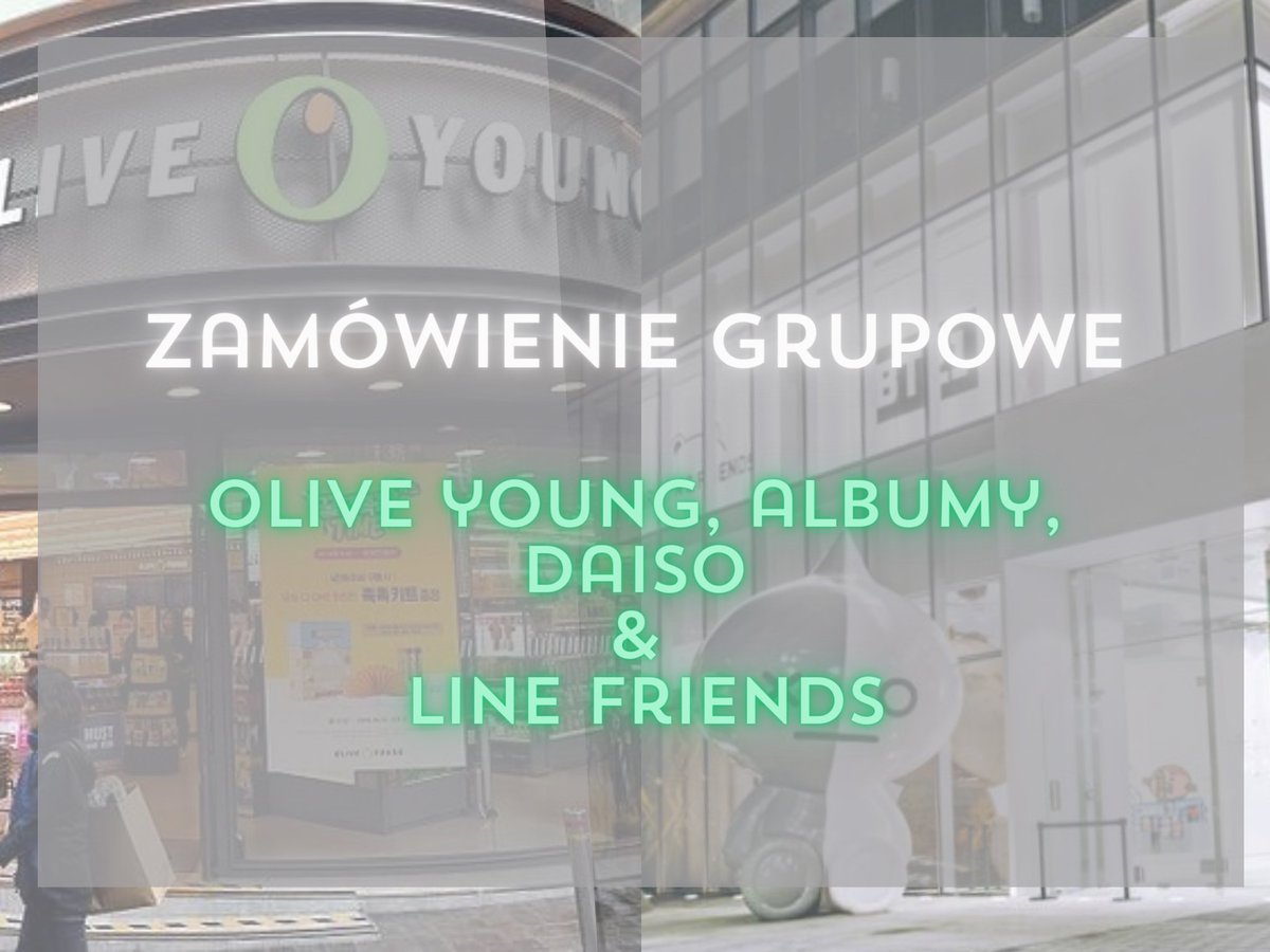 purin_GOs's tweet image. #GO #LINEFRIEND #BTS #TXT #NEWJEANS #LESSERAFIM #ENHYPEN #BT21

Cześć,
ogranizuję GO na zakupy stacjonarne w Korei :)

1. Koreański skincare
global.oliveyoung.com
2. Line Friends
store.linefriends.com