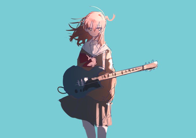 「エレキギター 学生服」のTwitter画像/イラスト(新着)