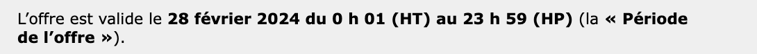 .<a href="/Aeroplan/">Aeroplan</a> sending an email on Feb 28th 7pm for an offer ending a few hours later is just bad.