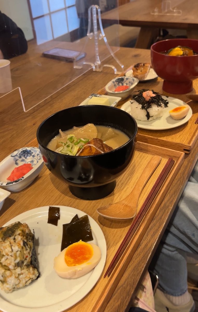 🍙 『 MISOJYU 』  ／  浅草
おにぎりと豚汁の組み合わせはやっぱり最高😽