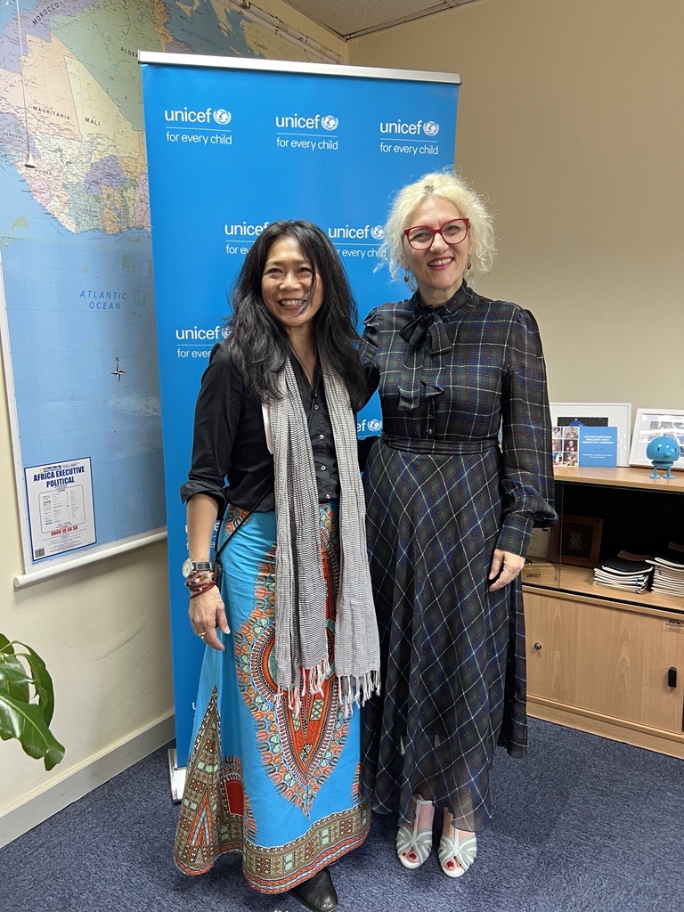 Dr. Maria Guevara @guevamp, thank you for the great meeting and discussion on bolstering collaboration between UNICEF and @MSF on humanitarian response in the ESA region. Together, we're committed to swift and effective actions for those most in need.