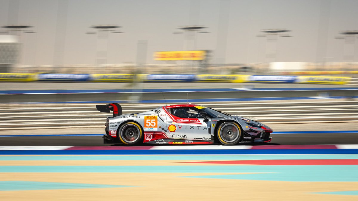 Ferrari Races (@ferrariraces) on Twitter photo A solid start to the #Qatar1812KM 👊
Ending FP1 in P2 for Car #55 and P3 for Car #54 💪
<a href="/FIAWEC/">FIA World Endurance Championship</a> #WEC #Ferrari296GT3 #FerrariEndurance #FerrariRaces A solid start to the #Qatar1812KM 👊
Ending FP1 in P2 for Car #55 and P3 for Car #54 💪
<a href="/FIAWEC/">FIA World Endurance Championship</a> #WEC #Ferrari296GT3 #FerrariEndurance #FerrariRaces