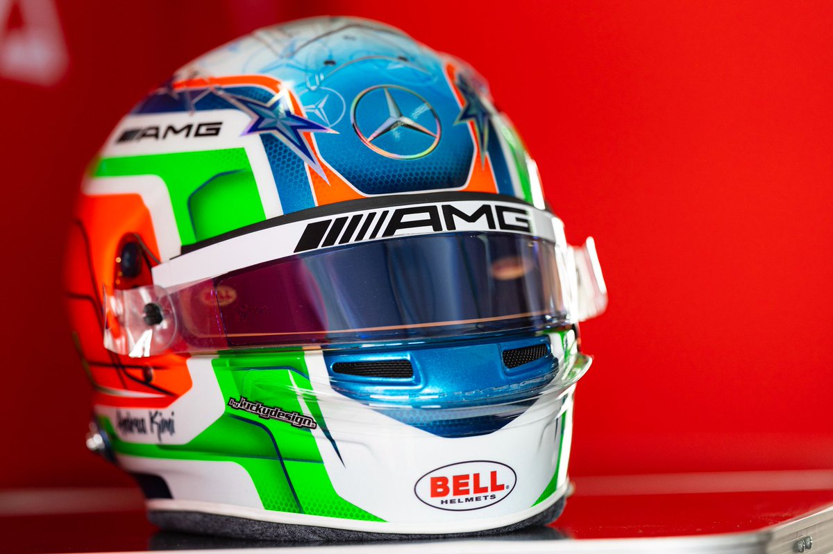 Wishing you the best of luck for 2024 season!🍀

@kimiantonelli

#formula2 #fia #luckydesign #bell #helmet @Formula2