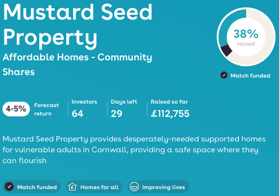 Our first share offer allocation is happening tomorrow. Invest today (Feb 29) to start accruing interest from tomorrow. Don’t miss out on this opportunity to create a real impact through supported housing: ethex.org.uk/invest/mustard…