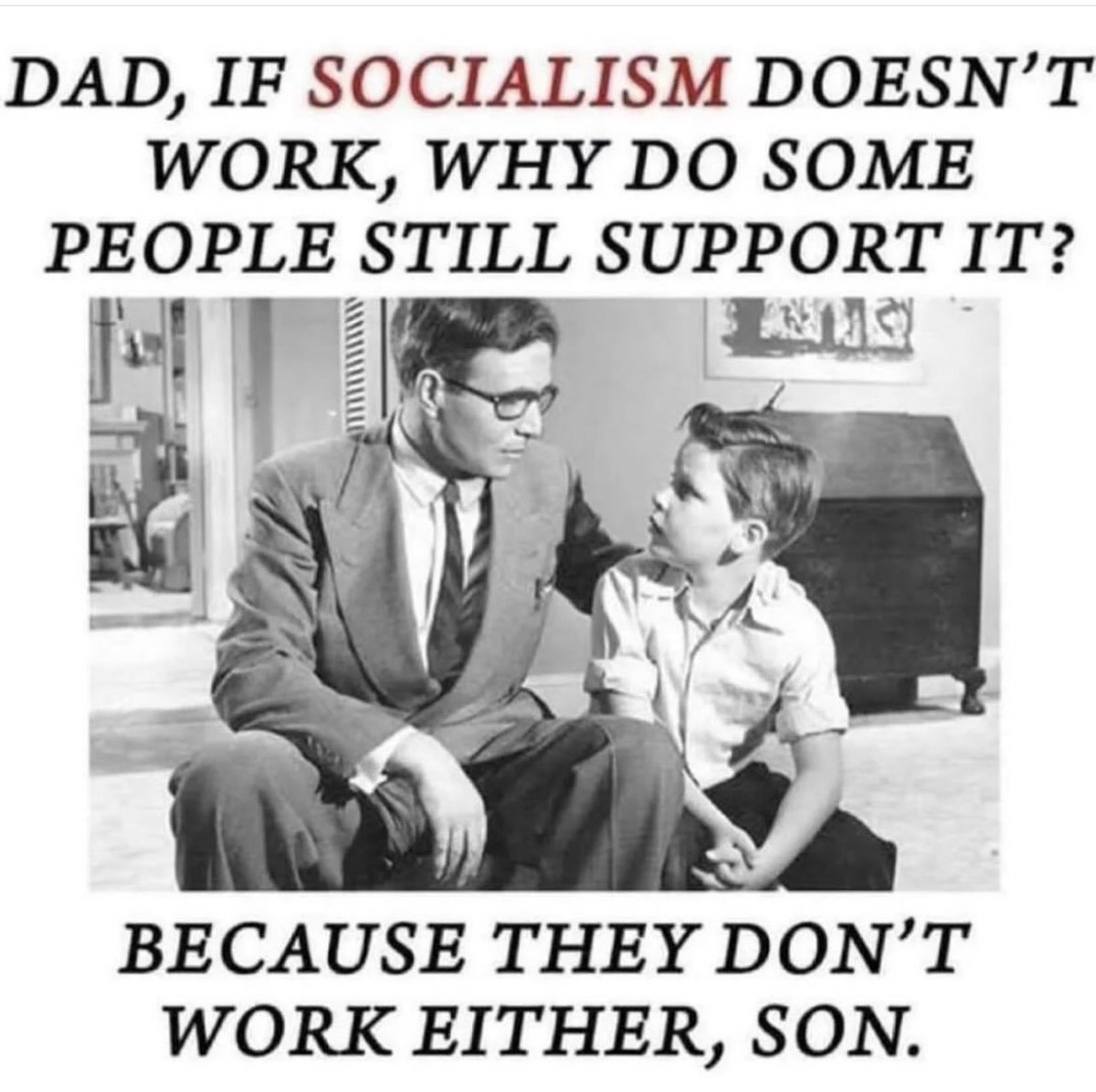 I agree.. socialism will never work because it is based on lies, deception, deceit, and corruption! @cmir_r ⚔️🌹⚔️ @stevealex140 @wman132 @CL4WS_OUT @j0ker937 @GwynninPA @nnw80 @Corgi_MAGA @DbbTom @RogerJStoneJr @PecanC8 @CHRISsW0RLD @KeysLiisa @DameScorpio @Sirflyzalot…