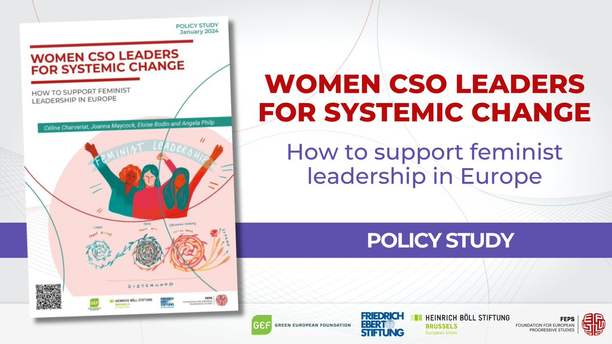 SocialistIntW's tweet photo. 🚨 New Study Alert! 🚨
The study "Women CSO Leaders for Systemic Change" reveals a shocking 50% pre-burnout rate among women leaders in Civil Society Organisations (CSOs). It's time to challenge the systemic issues, not just the symptoms.
Read it here👉https://t.co/S611pnmtPU https://t.co/YzlV4lVUoC