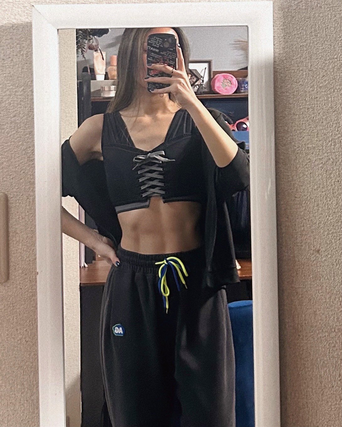 N7 スポーツブラ ブラック ひなちゃんねる 加藤ひなた