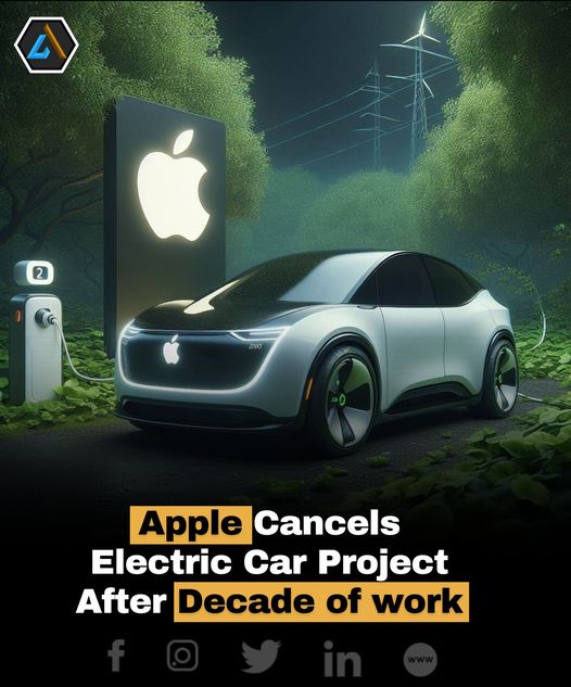 On Tuesday, the company reportedly announced the news internally and said many people in the 2,000-person team behind the car will shift to generative AI efforts instead.

READ MORE: myelectricsparks.com/apple-shifts-f…

#apple #appleproject #applecar #appletitan