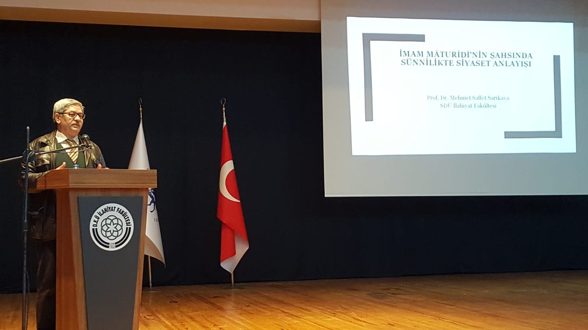 DEÜ DİN BİLİMLERİ ARAŞTIRMA ENSTİTÜSÜ (@deudbae) on Twitter photo Enstitümüzde bugün Süleyman Demirel Üniversitesi İlahiyat Fakültesinden Prof. Dr. Mehmet Saffet SARIKAYA'yı ağırladık. "İmam Maturidî'nin Şahsında Hanefi-Maturidî Geleneğin Siyaset Anlayışı" başlıklı konferansı ile bizlere hitap eden hocamıza çok teşekkür ediyoruz.<a href="/universitemDEU/">Dokuz Eylül Üniversitesi</a> Enstitümüzde bugün Süleyman Demirel Üniversitesi İlahiyat Fakültesinden Prof. Dr. Mehmet Saffet SARIKAYA'yı ağırladık. "İmam Maturidî'nin Şahsında Hanefi-Maturidî Geleneğin Siyaset Anlayışı" başlıklı konferansı ile bizlere hitap eden hocamıza çok teşekkür ediyoruz.<a href="/universitemDEU/">Dokuz Eylül Üniversitesi</a>