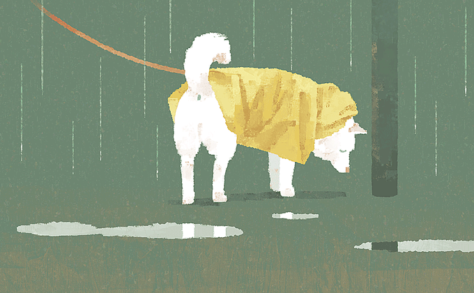「animal leash」 illustration images(Latest)