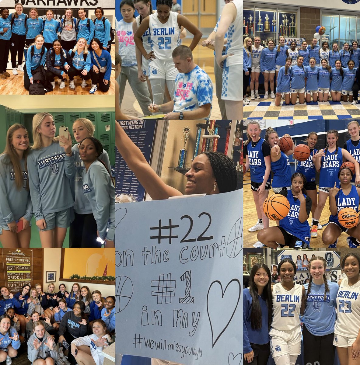 THANK YOU to my family, friends, coaches, trainers, teachers & everyone that has supported me these last 4 years. I can’t thank my teammates @ladybearsbbk enough for making it a great senior season. We broke records and had fun doing it! 🐻💙 Ready for my next chapter!💪🏽