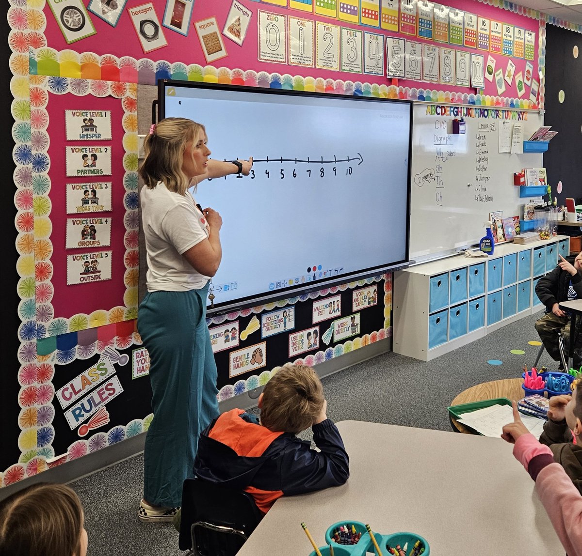 Had the opportunity to co-teach with Miss Duerksen in her kindergarten class @Nampa131schools yesterday. Great work focusing on using number lines to make sense of addition and subtraction 🙌🙌🙌
#matheducation