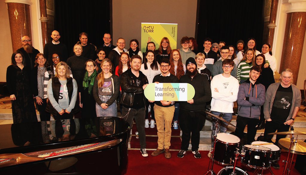 renshigirl's tweet image. Our wonderful music community at the Sound of Inclusivity concert yesterday 🎶👏 #NTUTORRWeek @SETUIreland