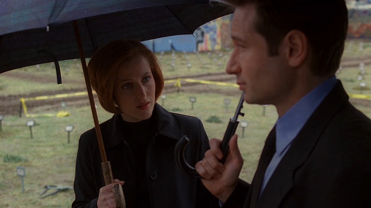 'Yeah, there were chocolate particles found next to the body. What's your point?' 'Do I need to spell it out for you, Scully? This was clearly the work of The Unknown.'