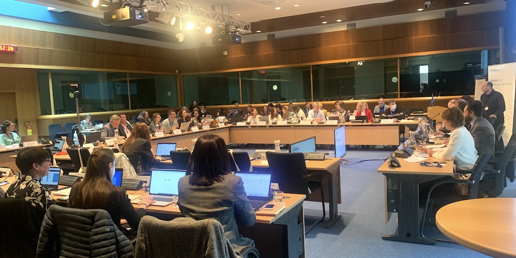 Cedefop's tweet image. 🔸🔹 Day 2️⃣of the annual plenary meeting of #ReferNet concludes with participants:

➡️ Briefed on communicating the network&apos;s activities and the increase of its visibility

➡️ Discussing reporting on national implementation programmes (#NIPs) –  challenges and solutions