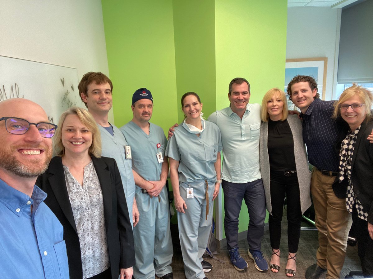 Happy Rare Disease Day! Meeting with the surgical team after they safely delivered GS-100 to the 1st #NGLY1 patient yesterday. This took an army. Thank you to all. Now we wait & pray for full & speedy recovery. Please send good vibes into the universe for this patient & family.…