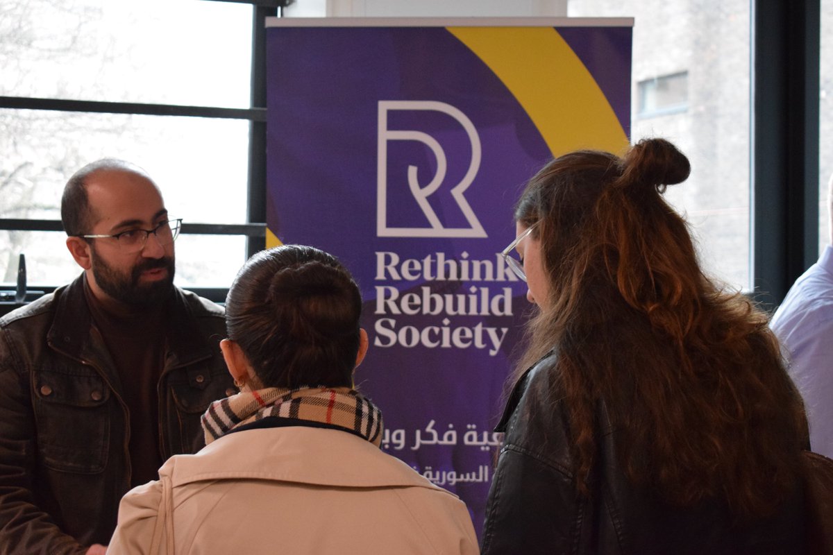 Dr. Moaz El Sayed @Moathelsayed represented @Rethink_Rebuild at @OfficialUoM's HCRI 'Careers Expo'. The event offered university students insights into organisations, volunteering, jobs, and training opportunities in the third sector.