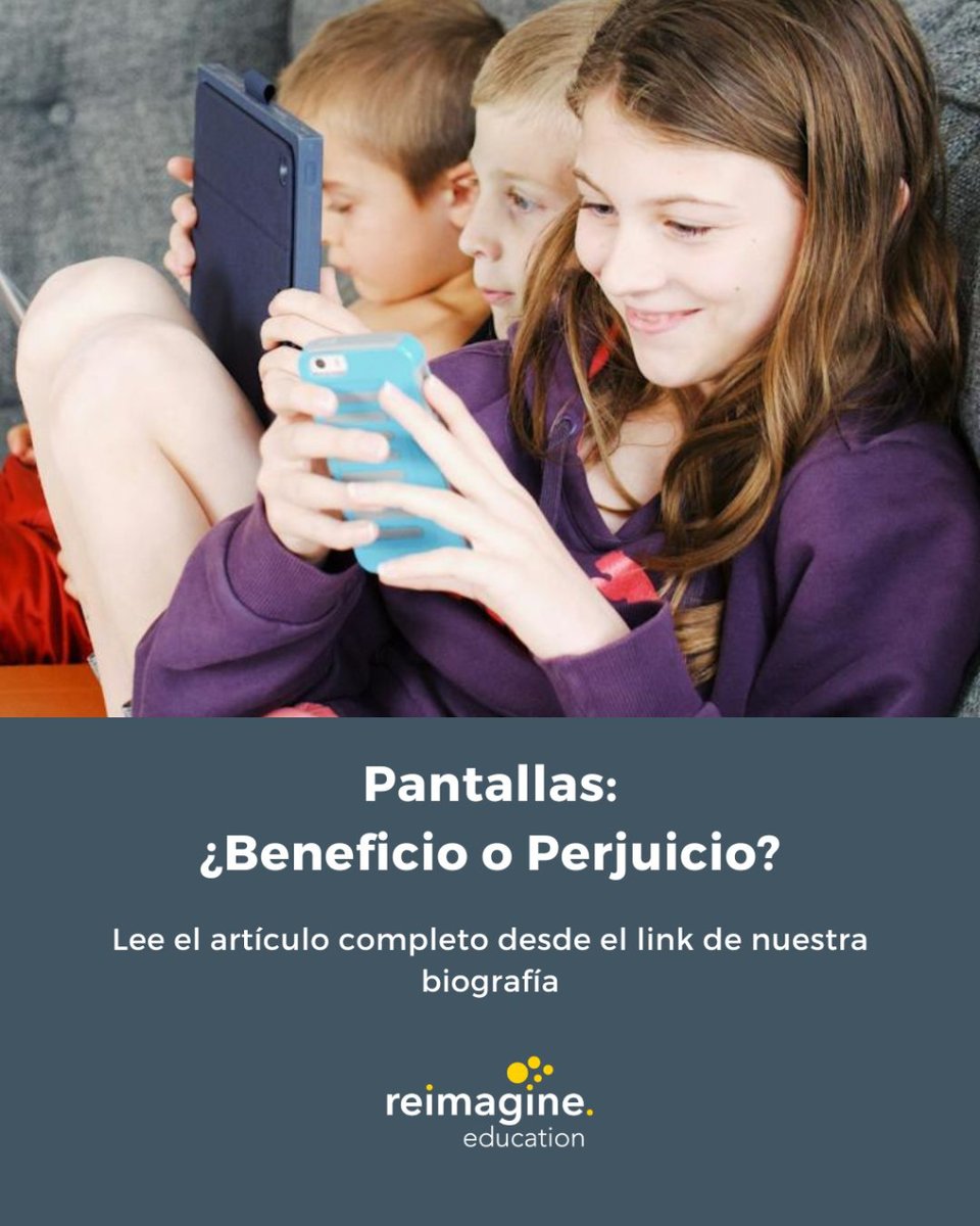 Hoy sacamos un tema a la palestra: "Pantallas: ¿Beneficio o Perjuicio?"

Te damos nuestra opinión en el artículo del blog de esta semana: xavieraragay.com/blog/

#reimagineeducartion #reimaginandolaeducación #transformacióneducativa #innovacióneducativa