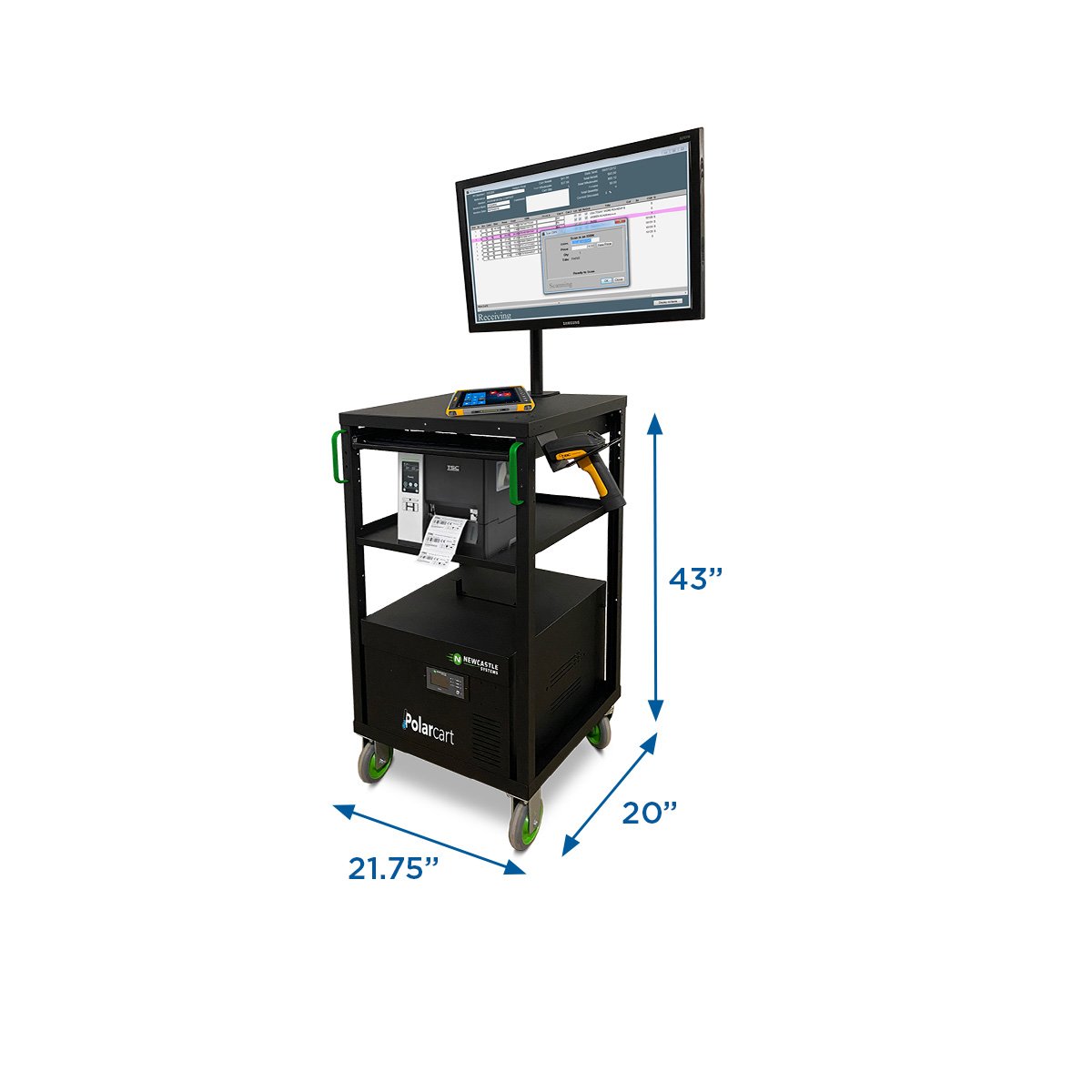The EC-Polar Series industrial powered cart is designed to provide true mobility for cold chain applications, reducing labor by as much as 2 hours per worker and labeling errors by 90+%. Visit our website to learn more: hubs.ly/Q02m8D590 #ColdChain #MobileWorkstation