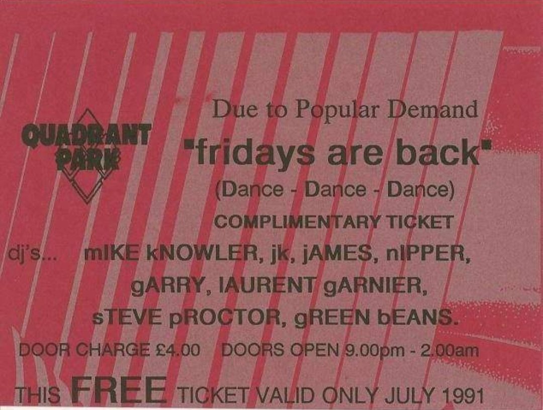 Taking it way back to 1991 !! Heavy line up at The Quad for £4... Green Beans... what's a typo between friends 🤣🤣💚 #throwbackthursdays #tbt
