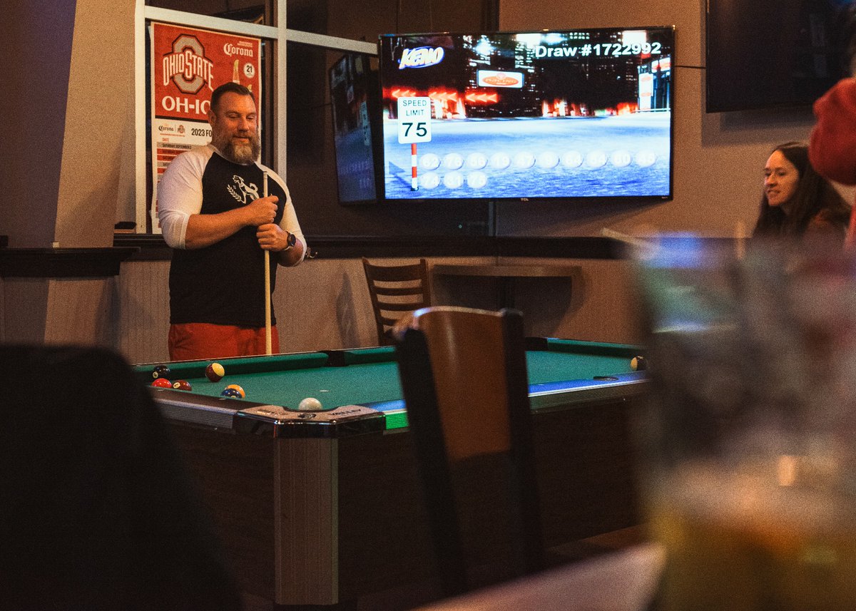 Game on the screen, cue in hand – that's how we roll at Tipper's. 🎱📺

It's a winning combo of cues, brews, and sports views.

#GameOnScreen #ChillAndThrill #CueAndView #PoolAndPlay #Tippers #TippersLocal #Drink #LocalBrews #LocalBeer #OhioBeer #Ohio #Cbus #ColumbusBeer